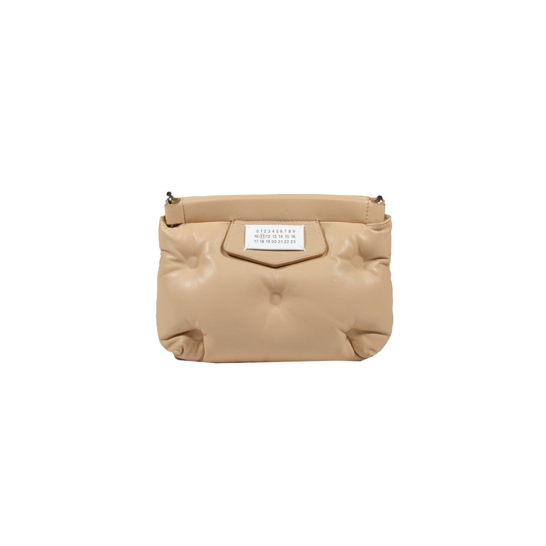 Maison Margiela Glam Slam Red Carpet Padded Mini Nude Bag