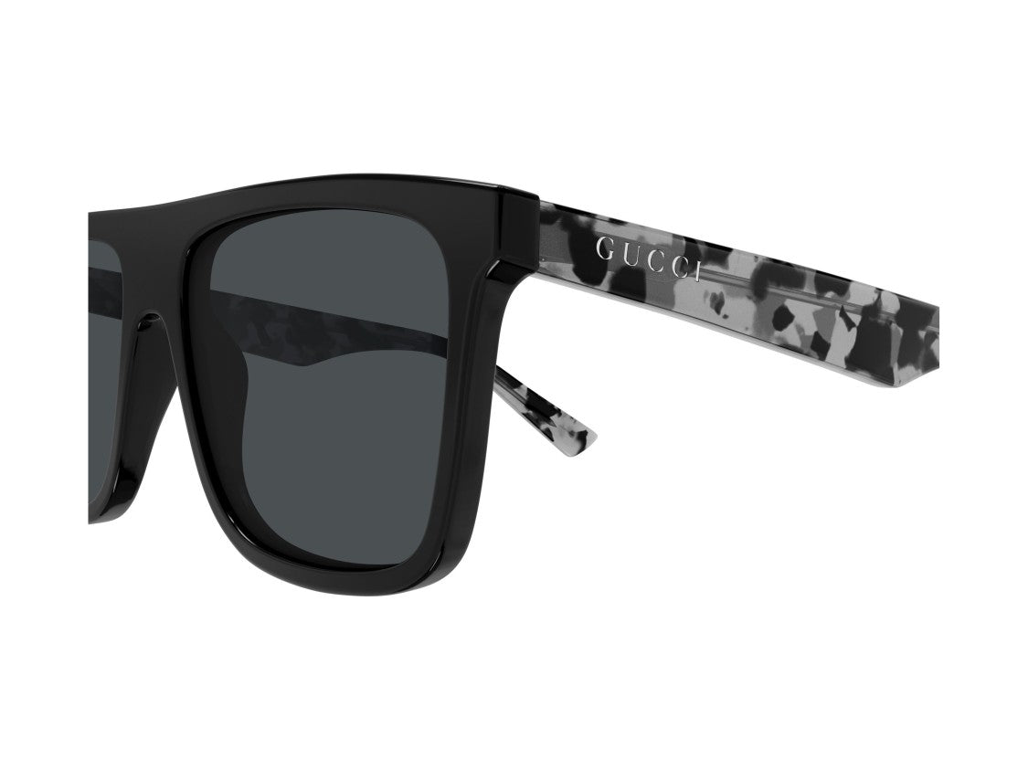 Gucci Black Gg2182s Acetate Square Sunglasses