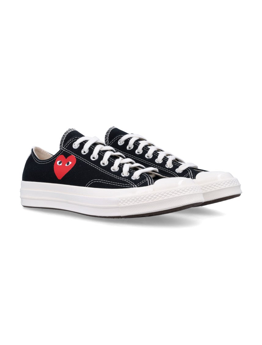 Comme Des Garçons X Converse Small Heart Low Top Sneakers