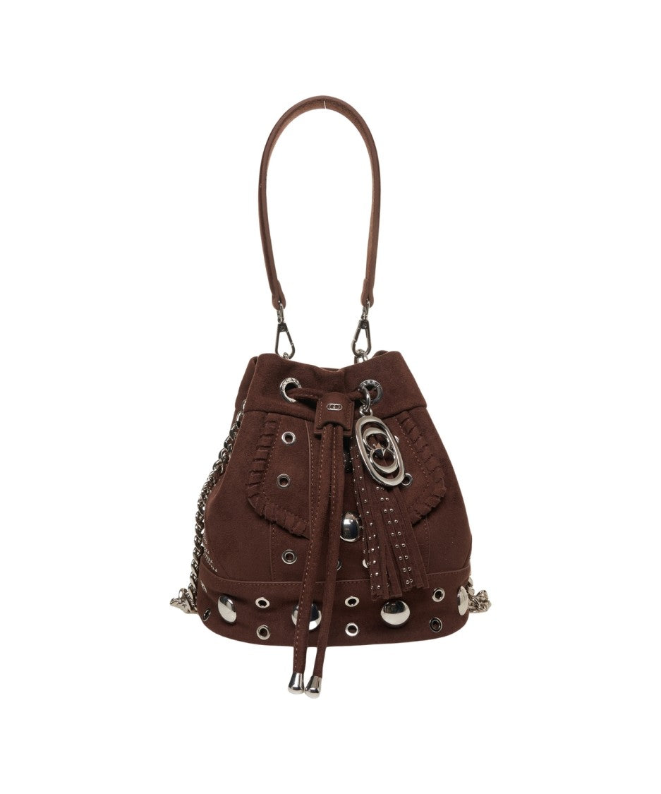 La Carrie Eco Suede Bucket Bag