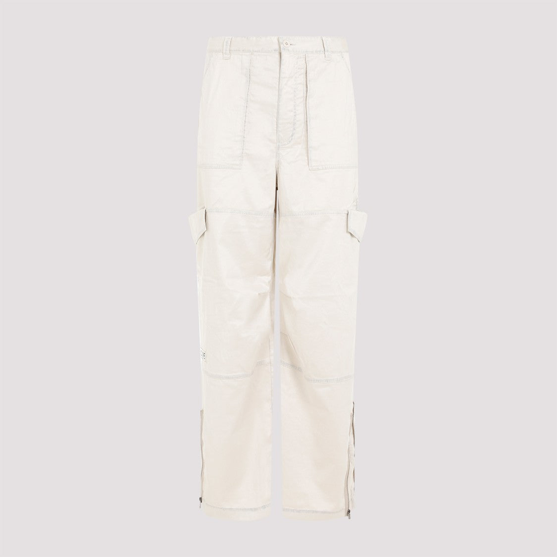 Acne Studios Beige Polyester Pants