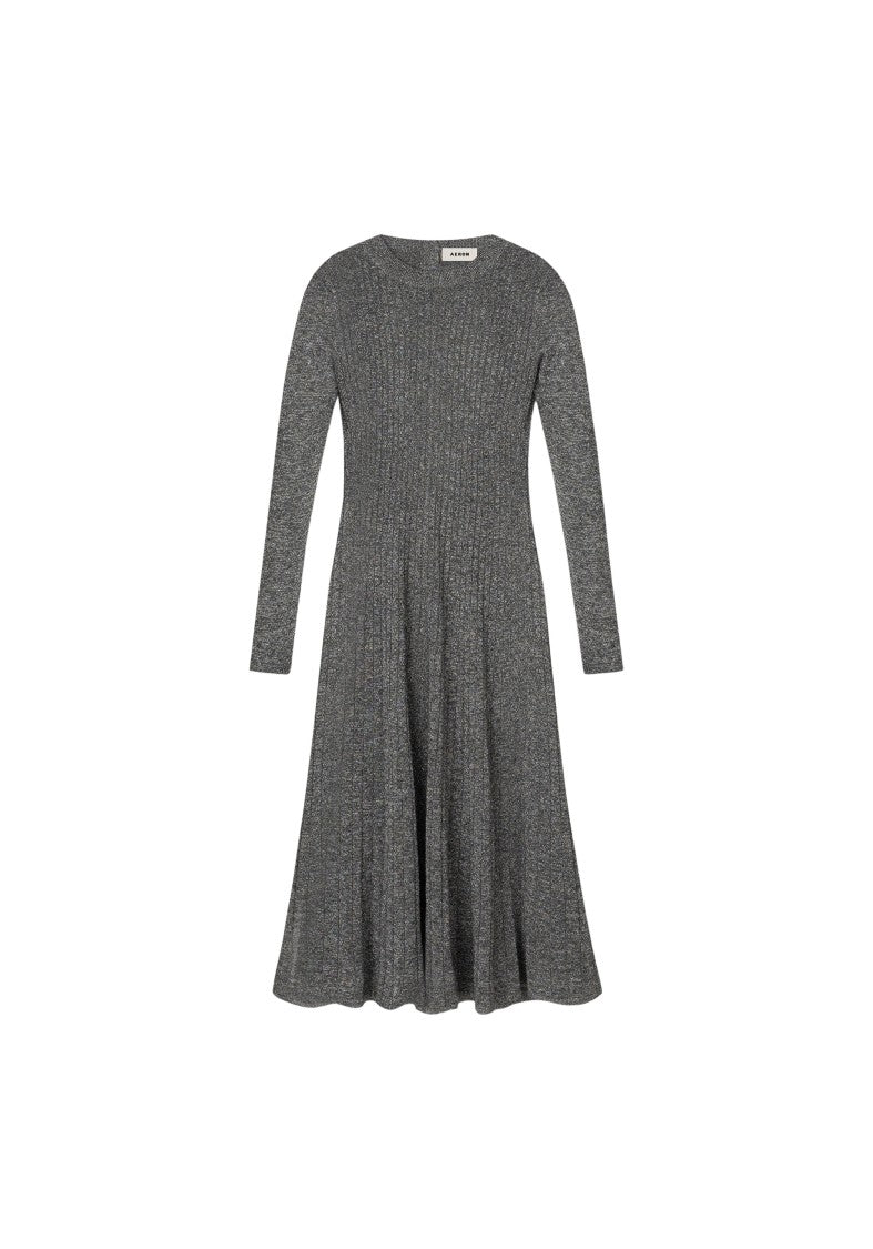 Aeron Pavlova - Sparkly Ribbed Midi Dress