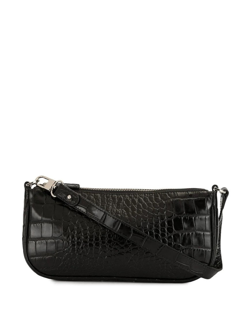 By Far Rachel Black Leather Handbag