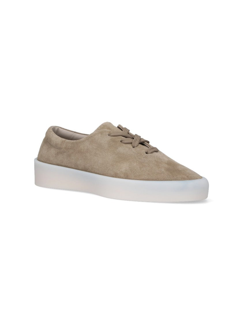 Fear Of God Suede Low-Top Sneakers With Rounded Toe
