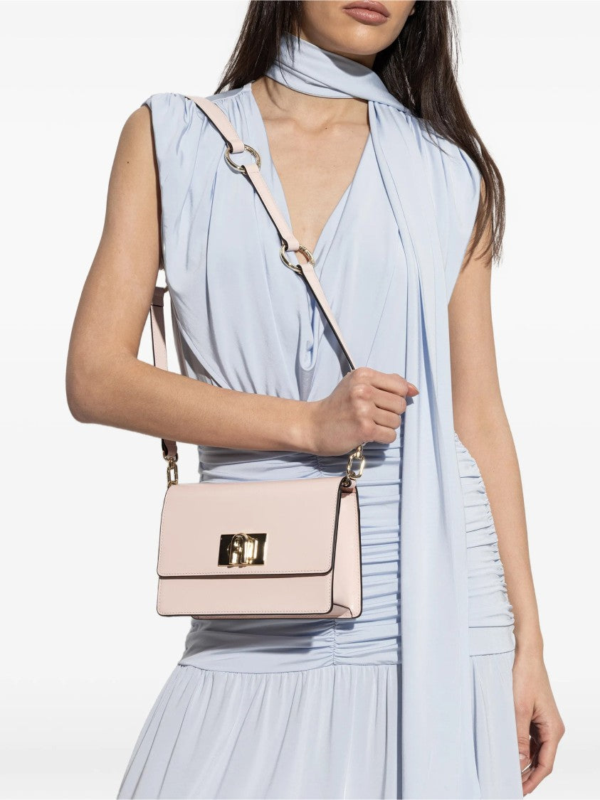 Furla 1927 Mini Smooth Leather Mini Flap Bag