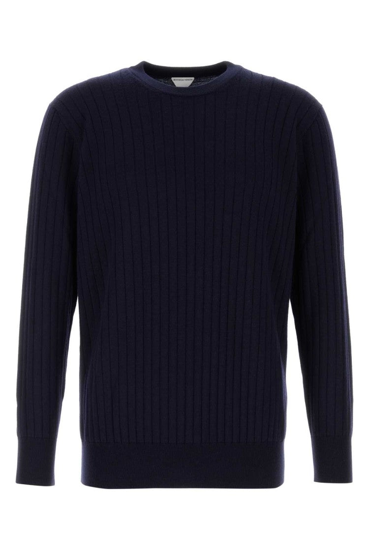 Bottega Veneta Dark Blue Wool Sweater