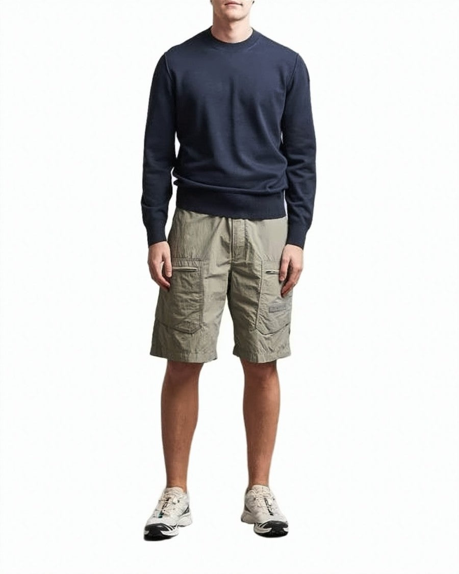 Parajumpers Mid-Thigh Relaxed Fit Shorts With Functional Pockets