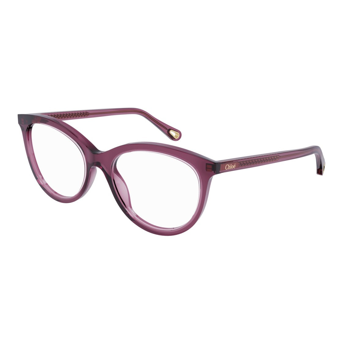 Chloé Ch0117o Rounded Cat-Eye Eyeglasses