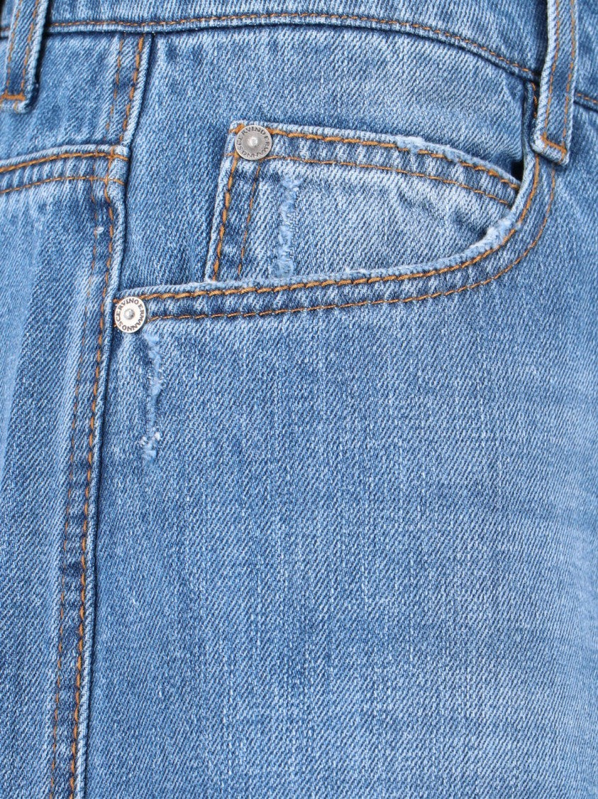 Ermanno Scervino Wide-Leg Jeans – Blue