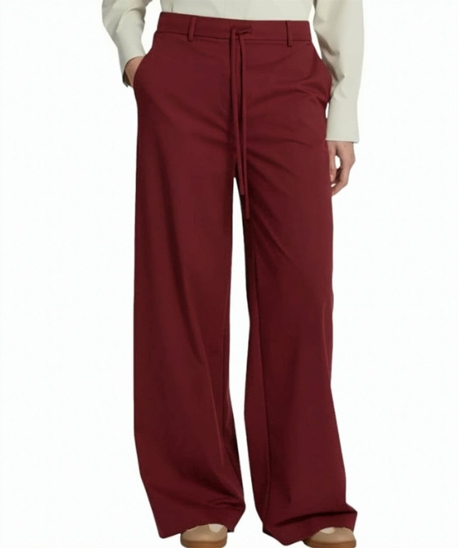 Max Mara Magenta Technical Jersey Trousers
