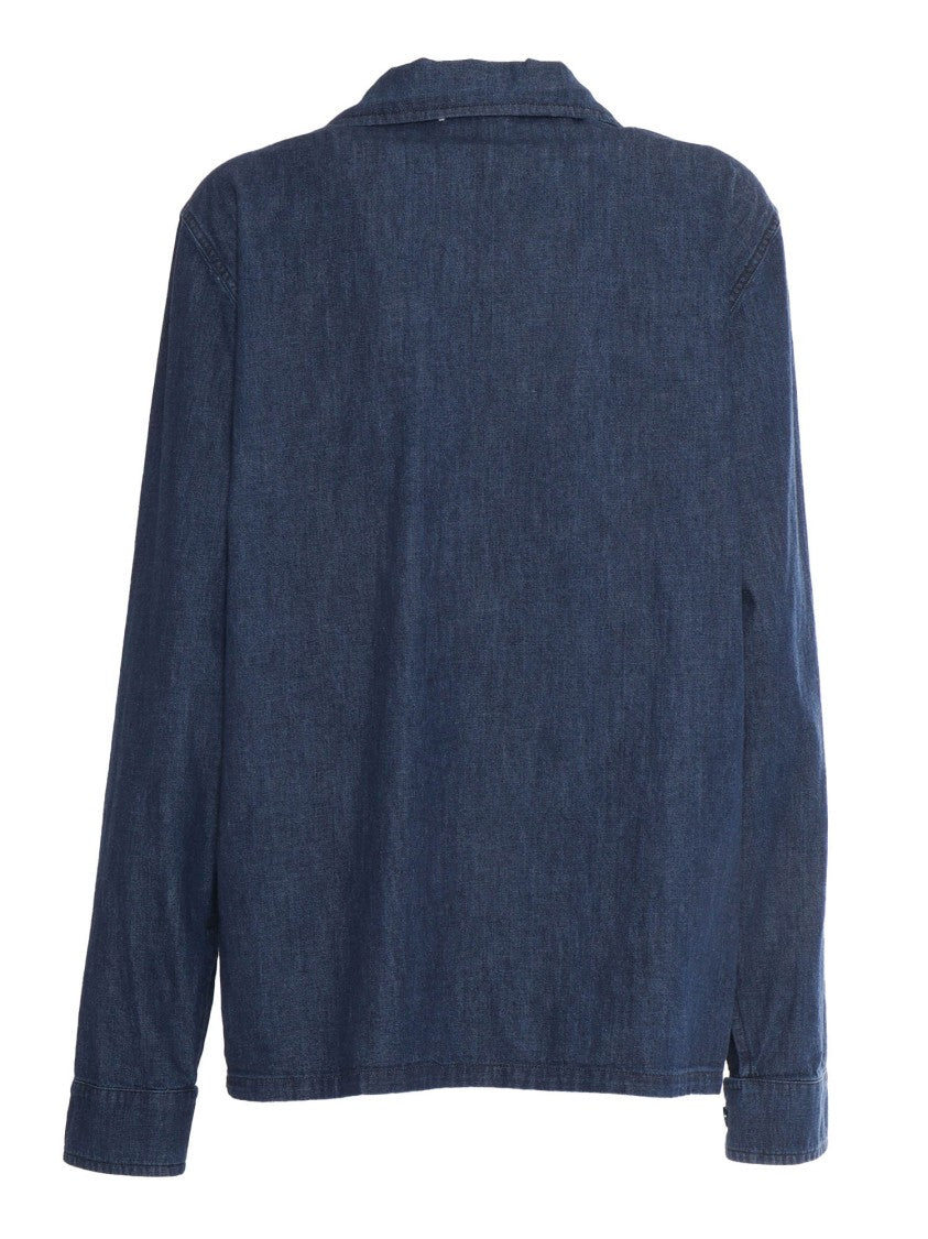 Aspesi Relaxed-Fit Cotton Shirt With Classic Collar