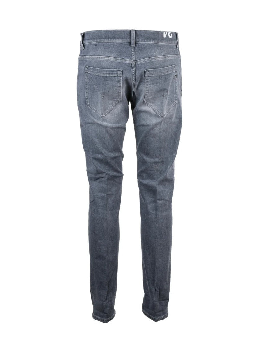 Dondup Grey George Skinny-Leg Stretch Jeans