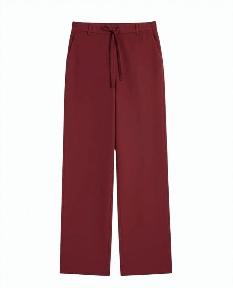 Max Mara Magenta Technical Jersey Trousers