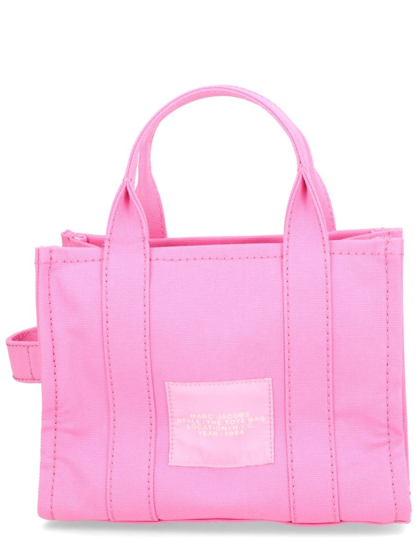 Marc Jacobs Small Rectangular Cotton Tote With Dual Handles