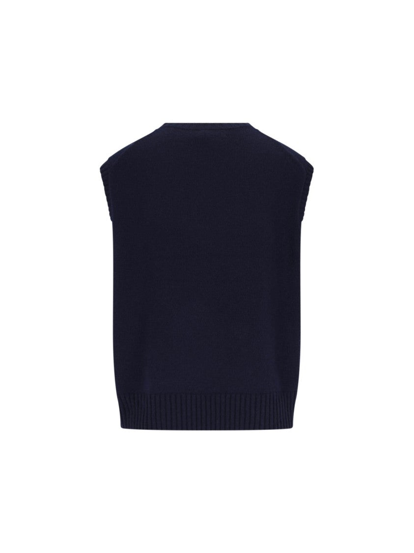 Polo Ralph Lauren Flag Sweater Vest – Navy