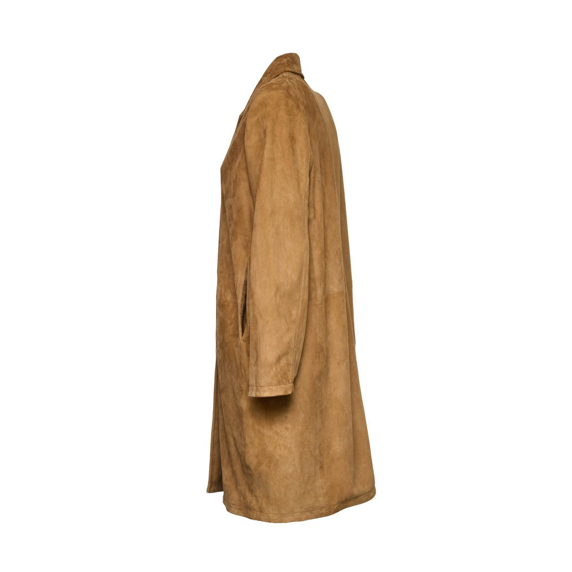 Sword Goat Suede Loose Fit Coat