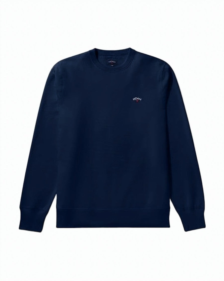 Noah Long-Sleeve Crewneck Shirt With Embroidered Logo