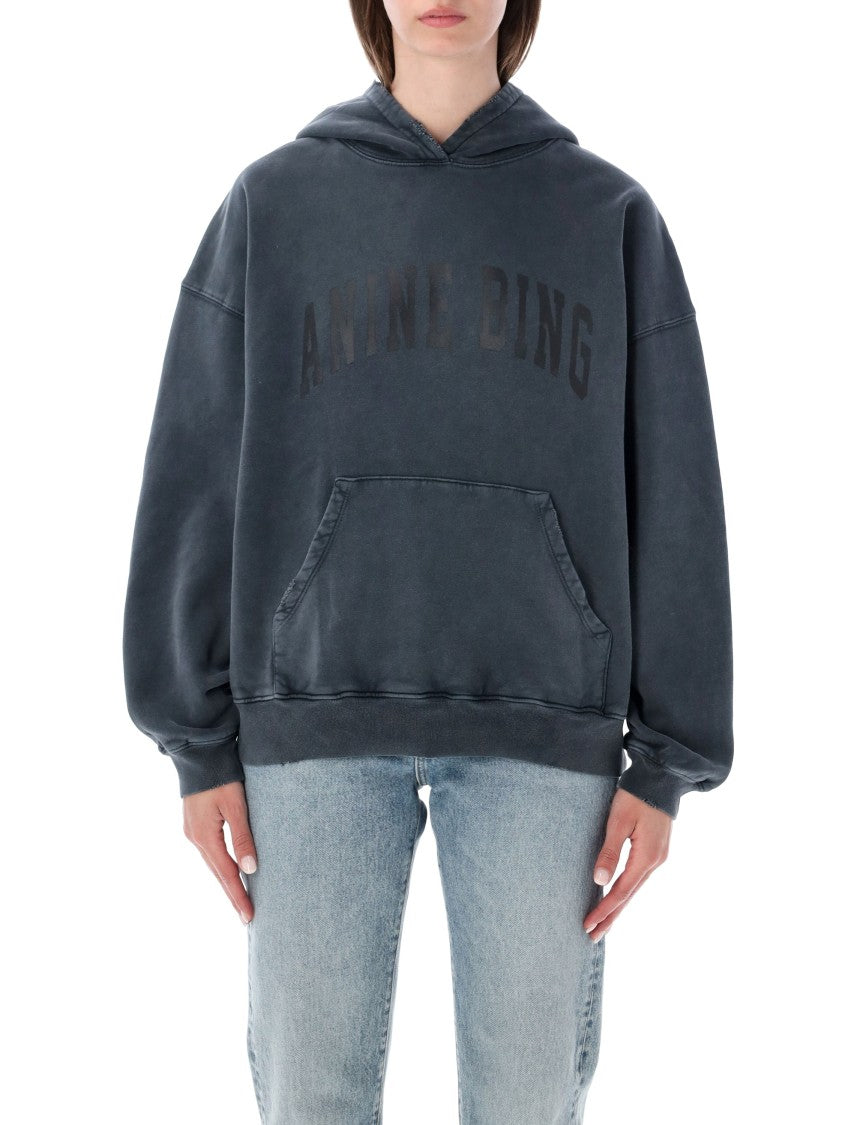 Anine Bing Harvey Hoodie Logo