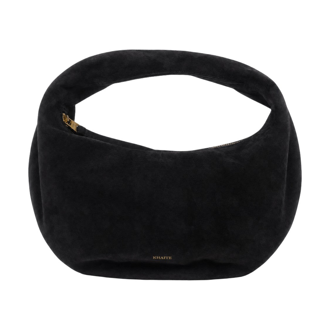 Khaite Plush Crescent-Shaped Shoulder Bag