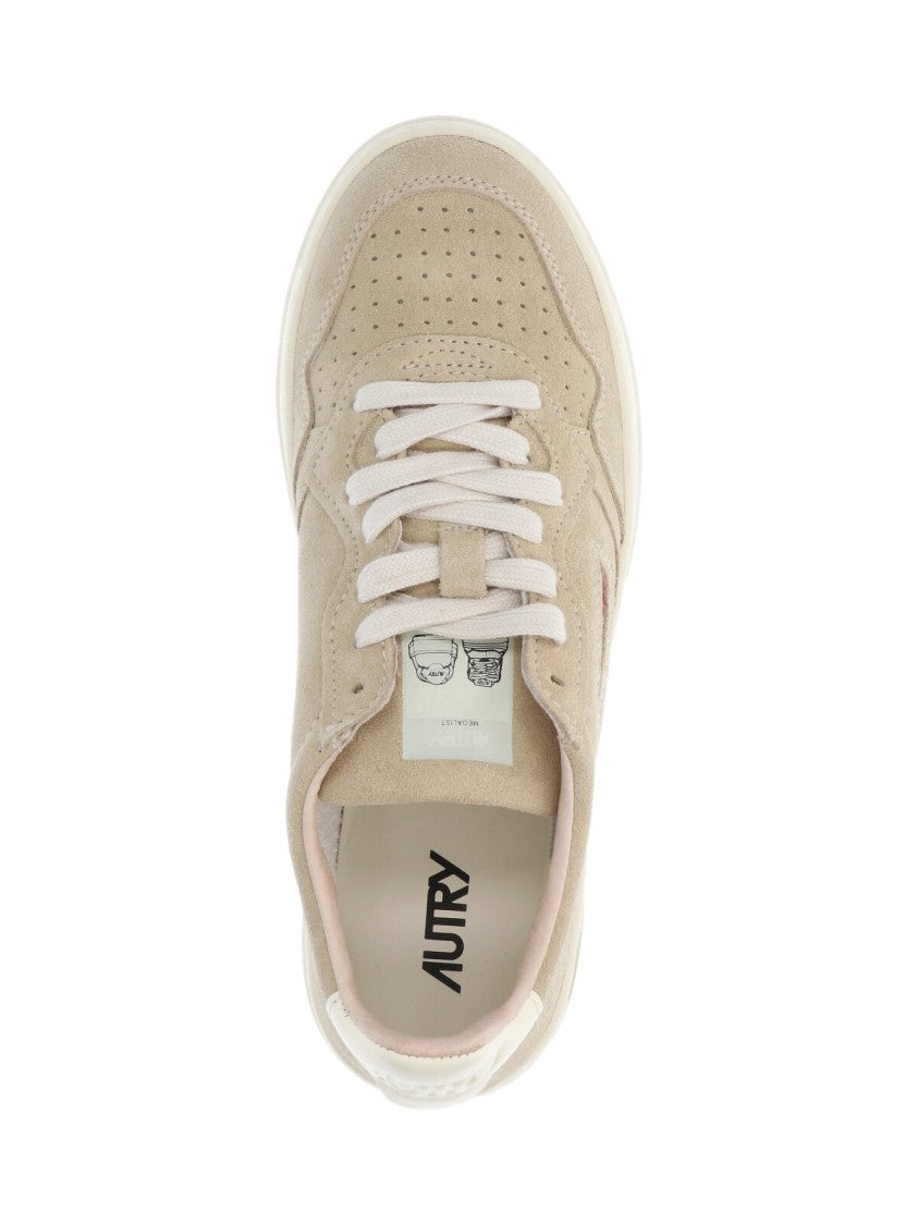 Autry Medalist Low Sneakers Beige