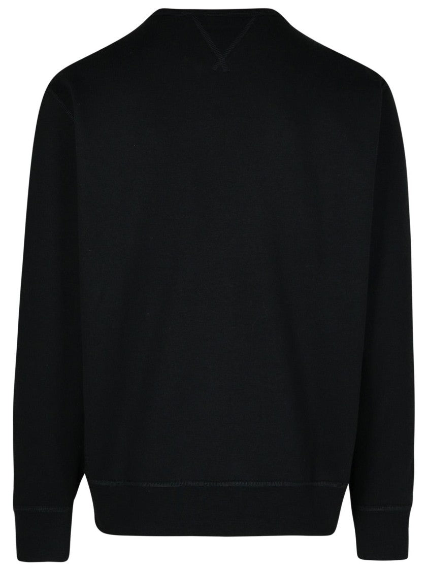 Polo Ralph Lauren Black Cotton Sweatshirt