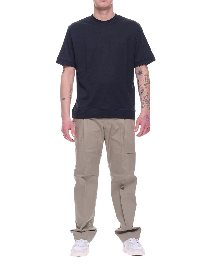 Nine In The Morning Sage Fold 2 Stretch Cotton Chino Pants