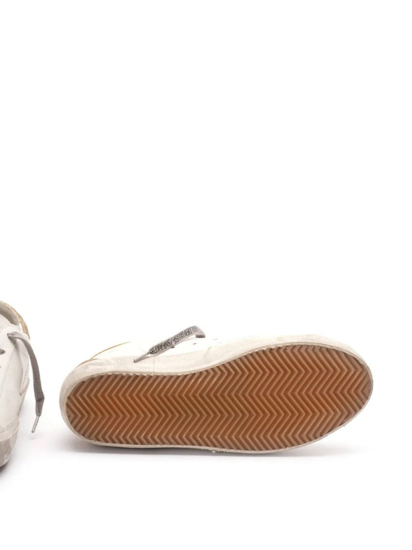 Golden Goose White Leather Sneakers