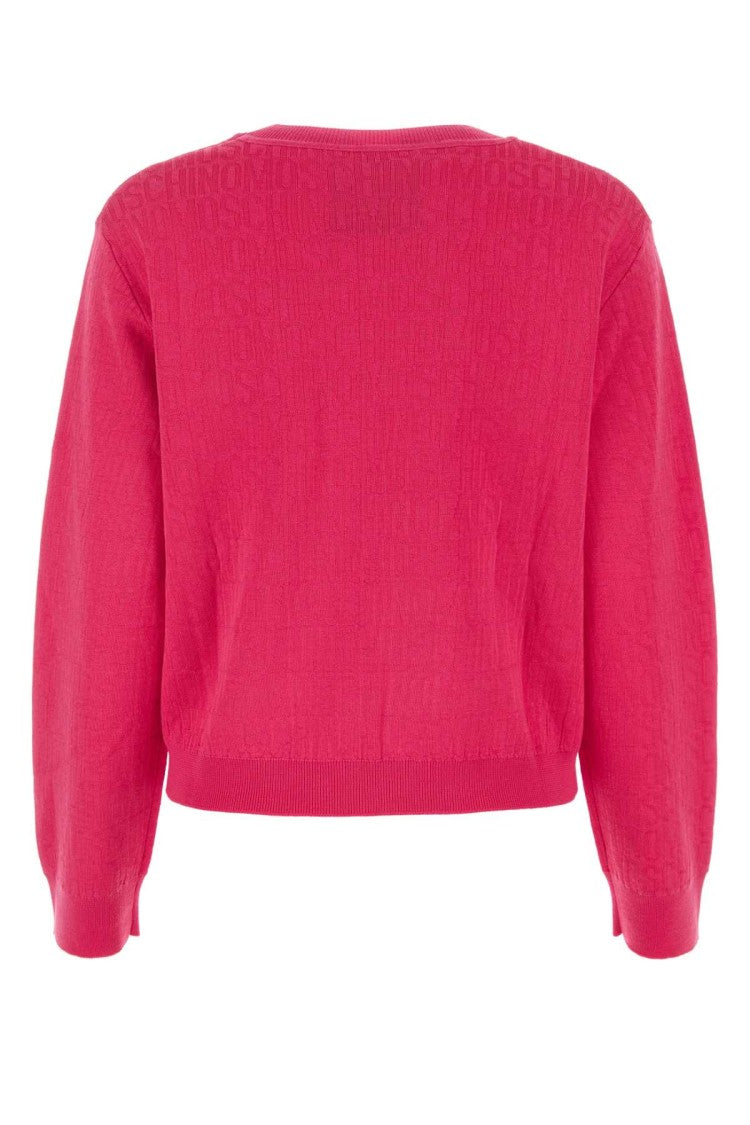 Moschino Fuchsia Viscose Sweater