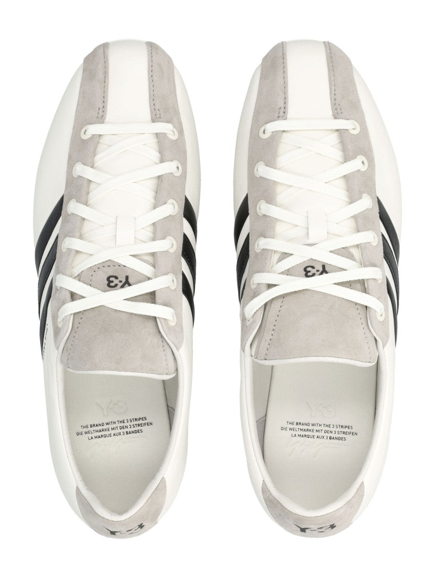 Y-3 Field Premium Leather Suede Sneakers