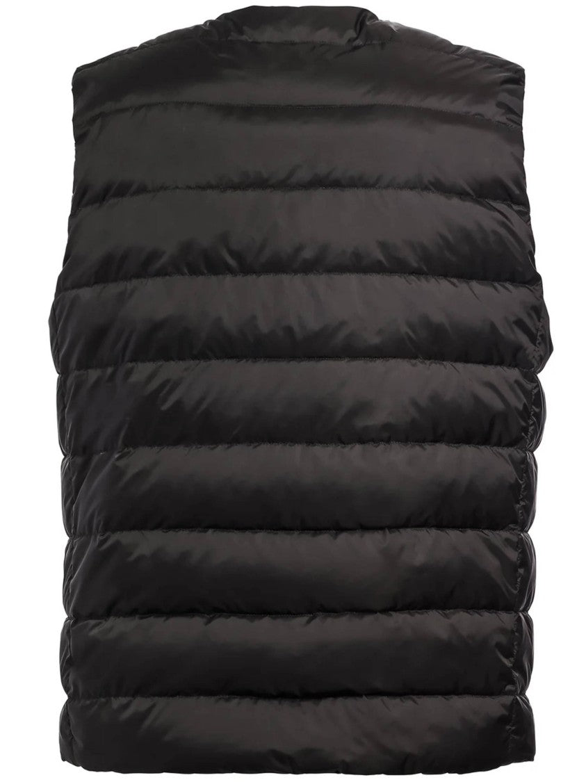 Tatras Black Salonicco Quilted Nylon Puffer Vest