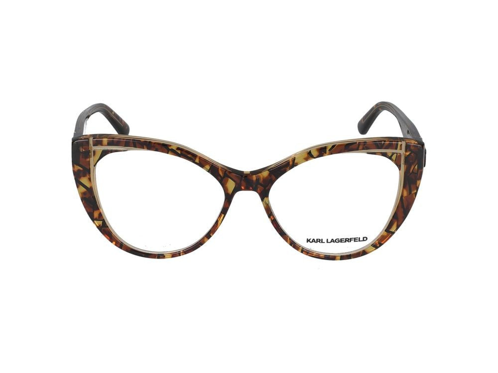 Karl Lagerfeld Eyeglasses Karl Lagerfeld Kl6078 705 Texture/Yellow 52/16/140