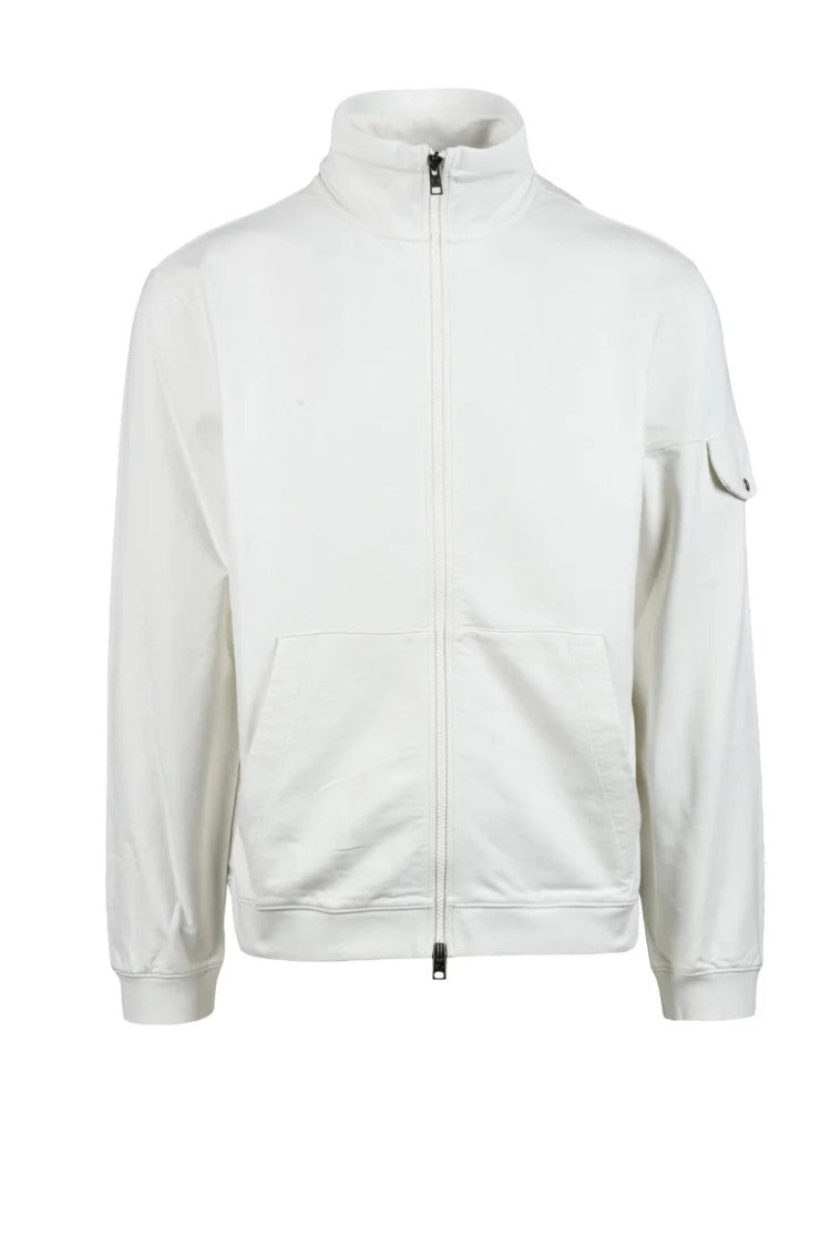 Woolrich White Cotton Sweatshirt
