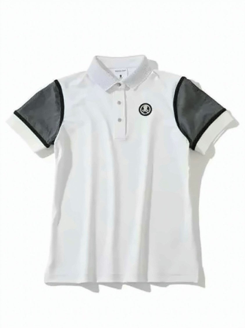 Mark&Lona Short-Sleeved Polo Shirt With Classic Collar