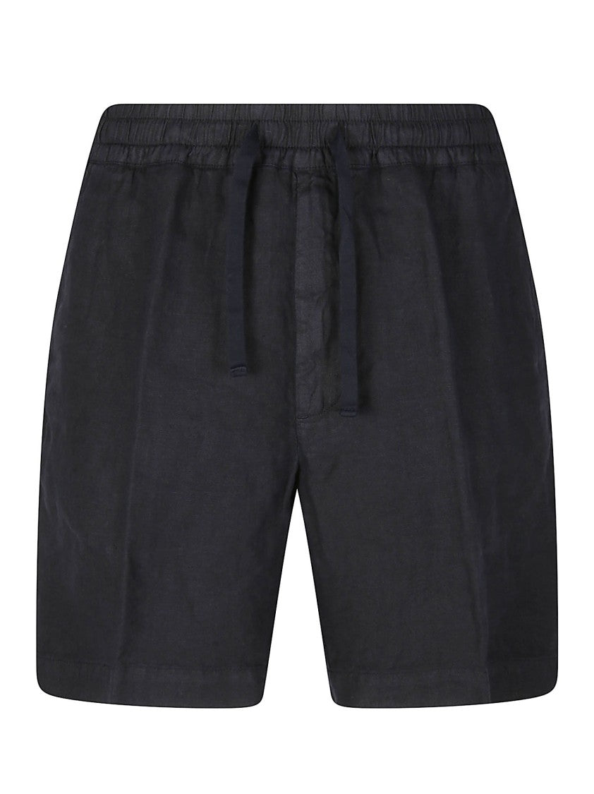 Altea Samuel Relaxed Linen Denim Shorts