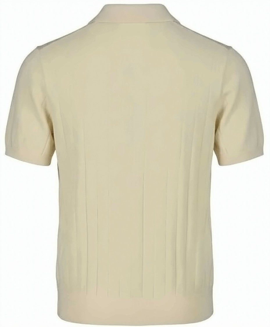 Lacoste Short-Sleeved Sweater With Classic Polo Collar