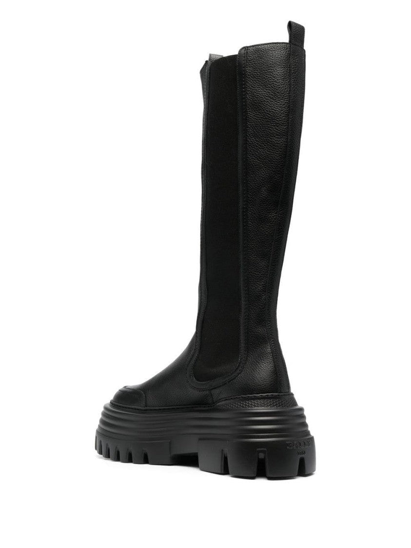 Bally Galeen Calf Grained Boots