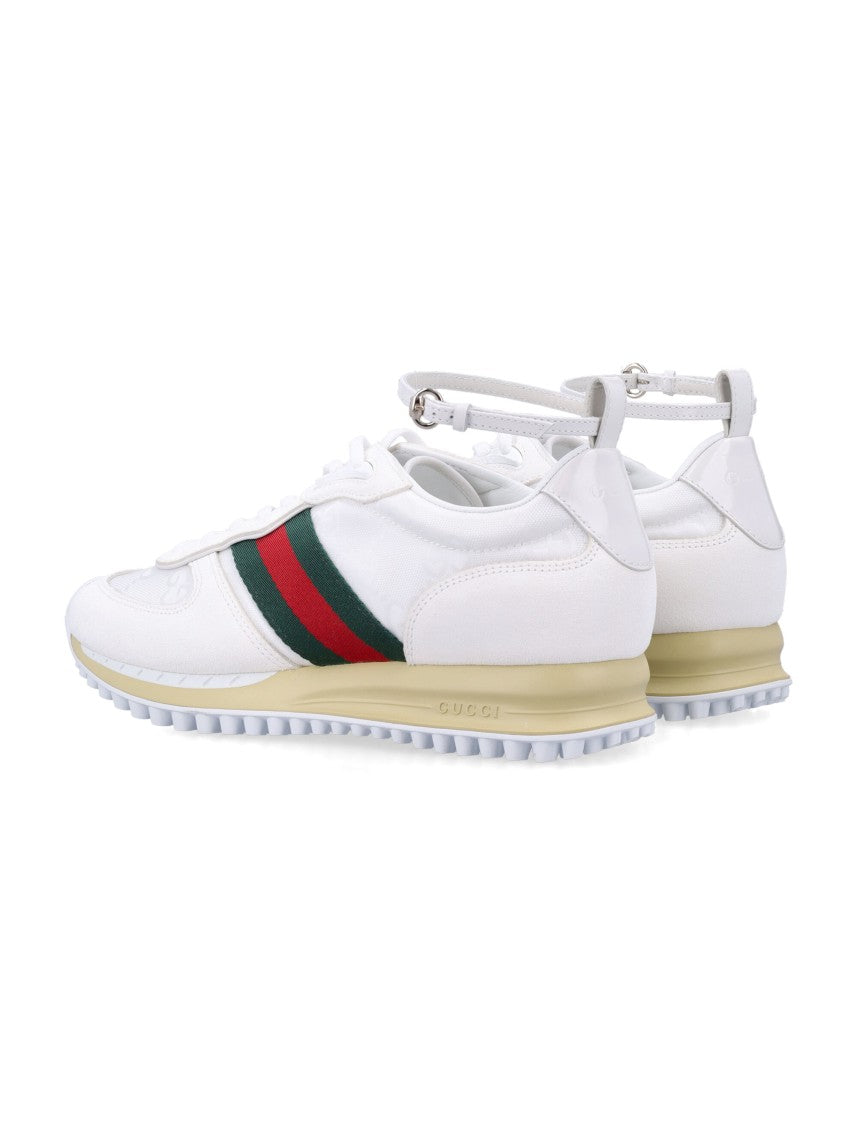 Gucci Re-Motion White Gg Nylon Women’S Trainer