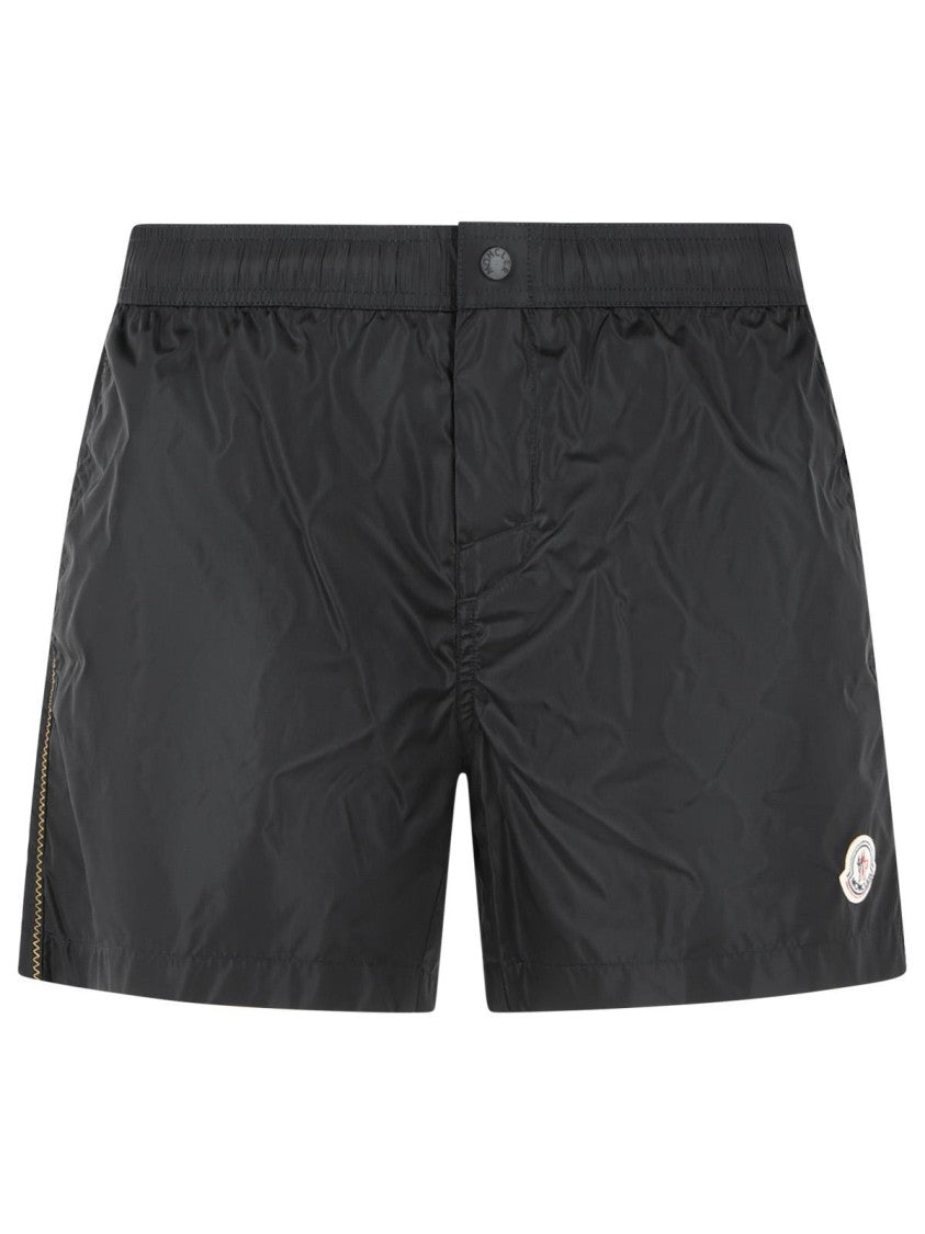 Moncler Black Polyamide Swimsuit