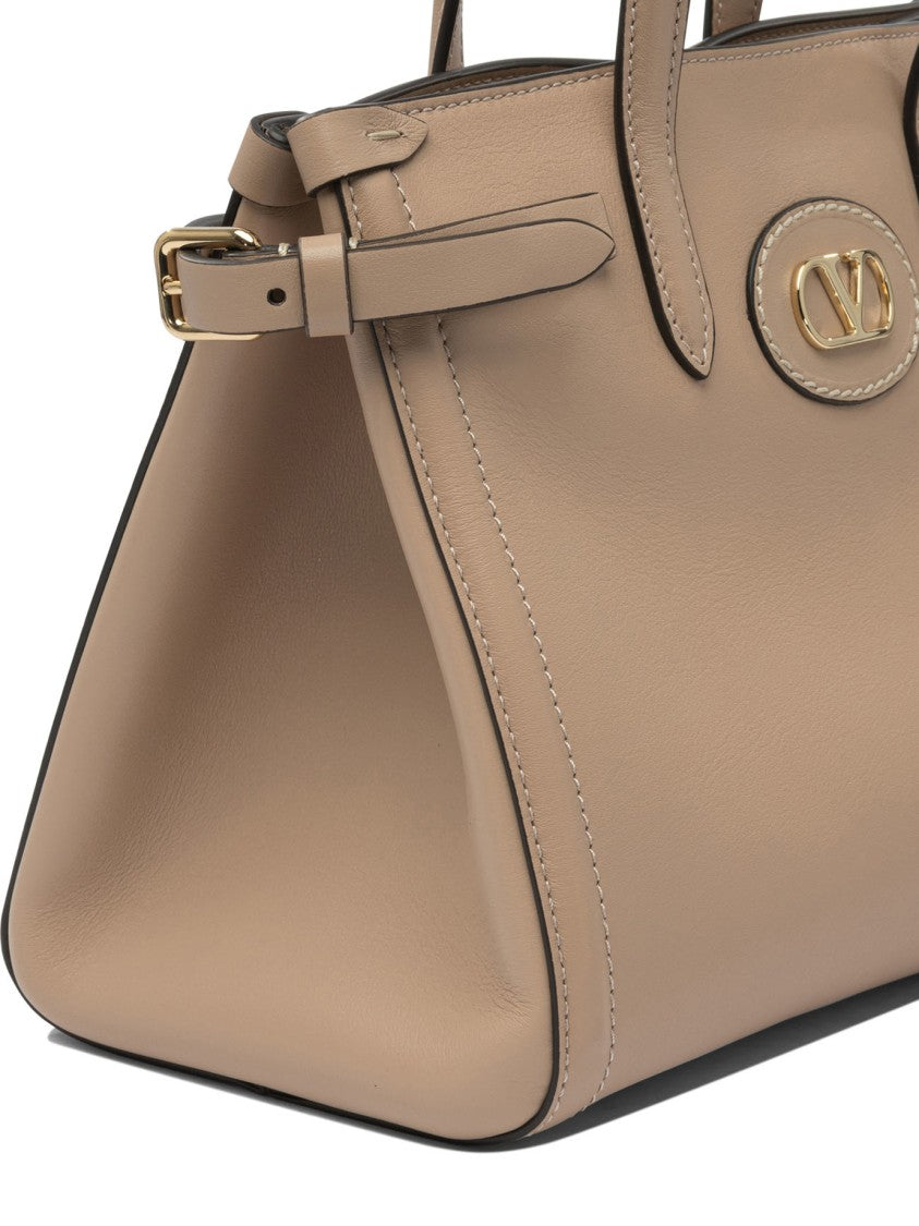 Valentino Garavani Structured Shoulder Bag With Dual Handles