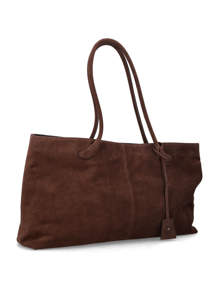 Low Classic Haricot Bag Suede Square Shoulder Bag