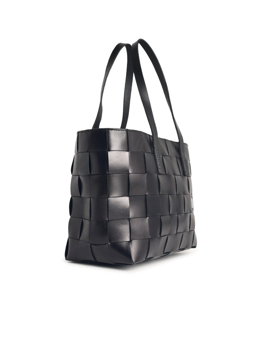 Dragon Diffusion 'Japan Tote' Black Leather Bag