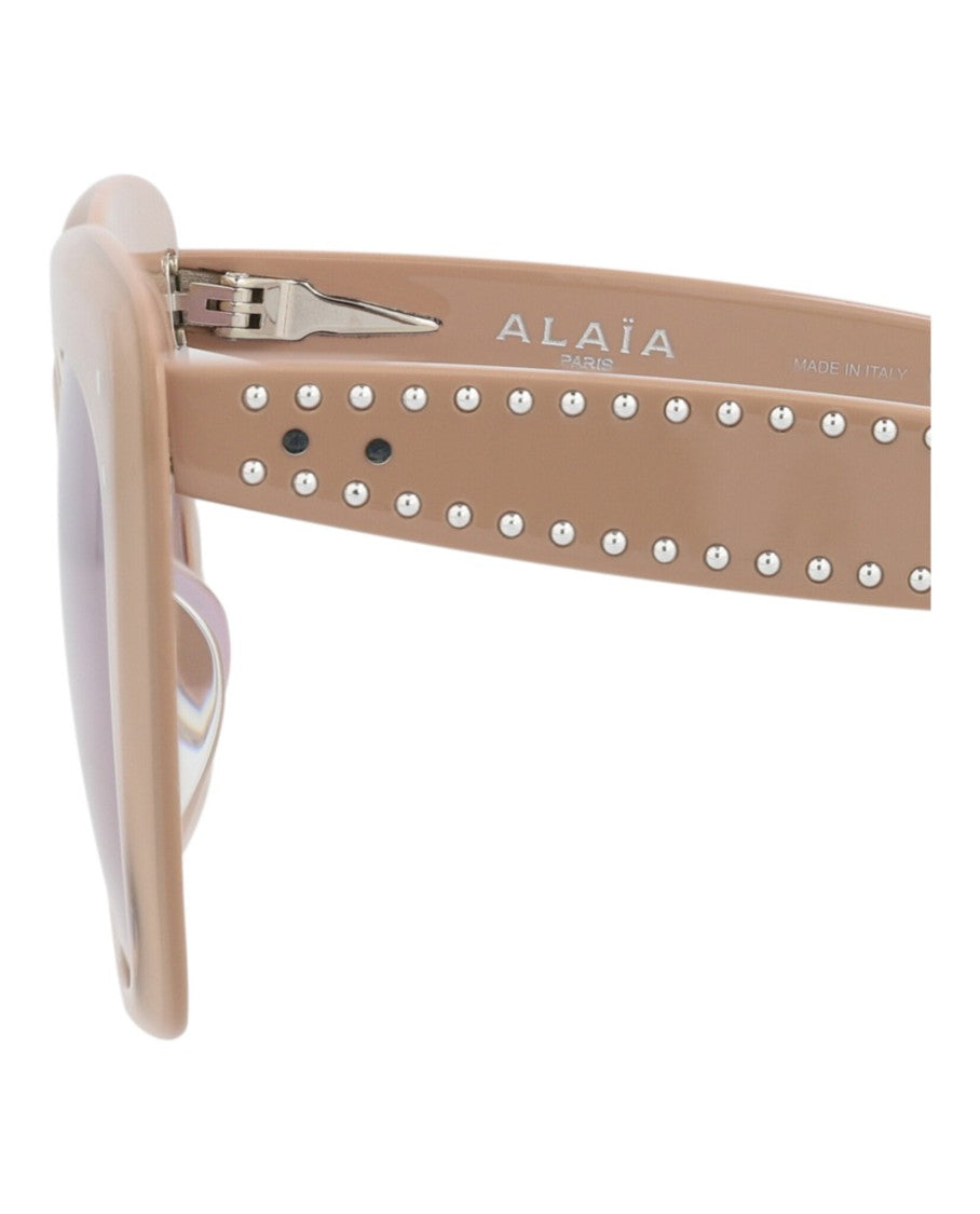 Alaïa Square-Frame Acetate Sunglasses