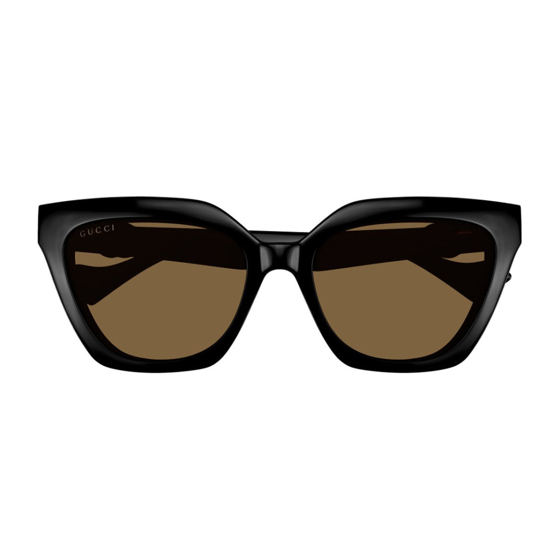 Kering Eyewear S.P.A. Black Emblem Injected Square Sunglasses