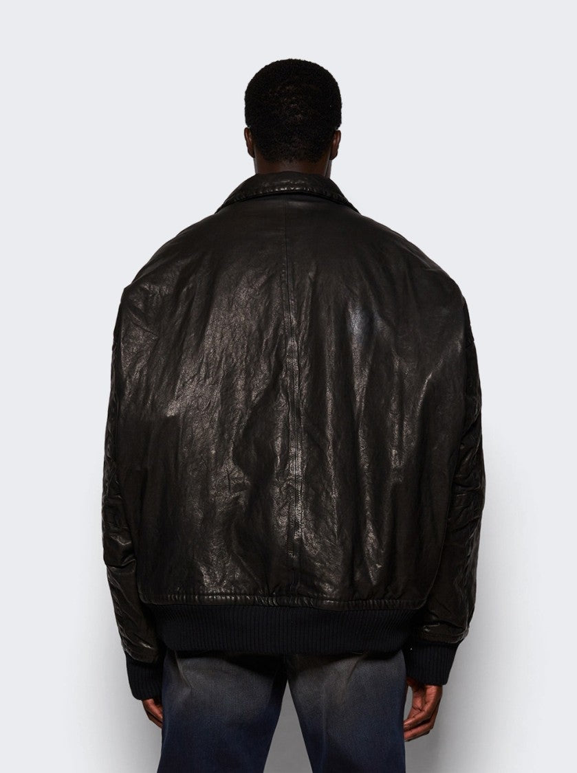 Maison Mihara Yasuhiro Backlash Big Zip Jacket Black