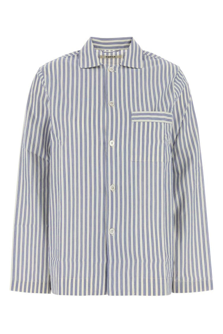 Tekla Embroidered Poplin Shirt