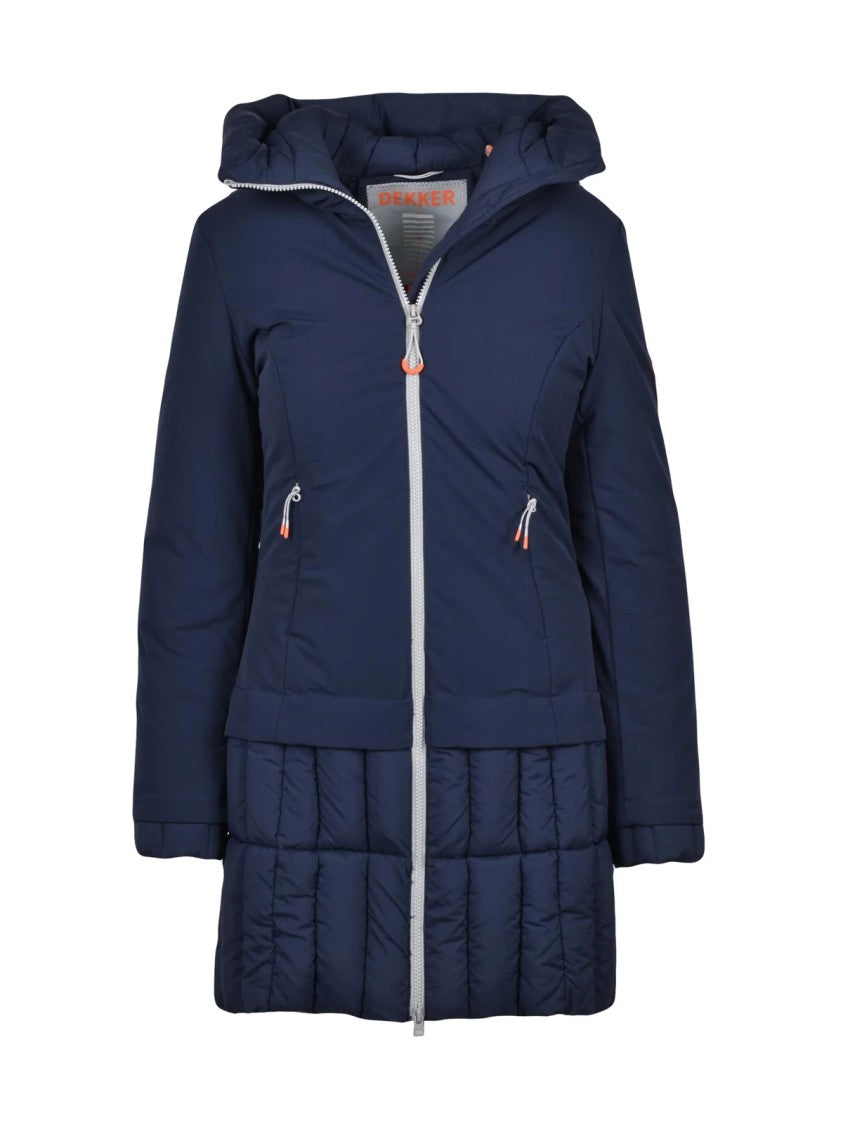 Dekker Multicolor Padded Polyamide-Blend Coat