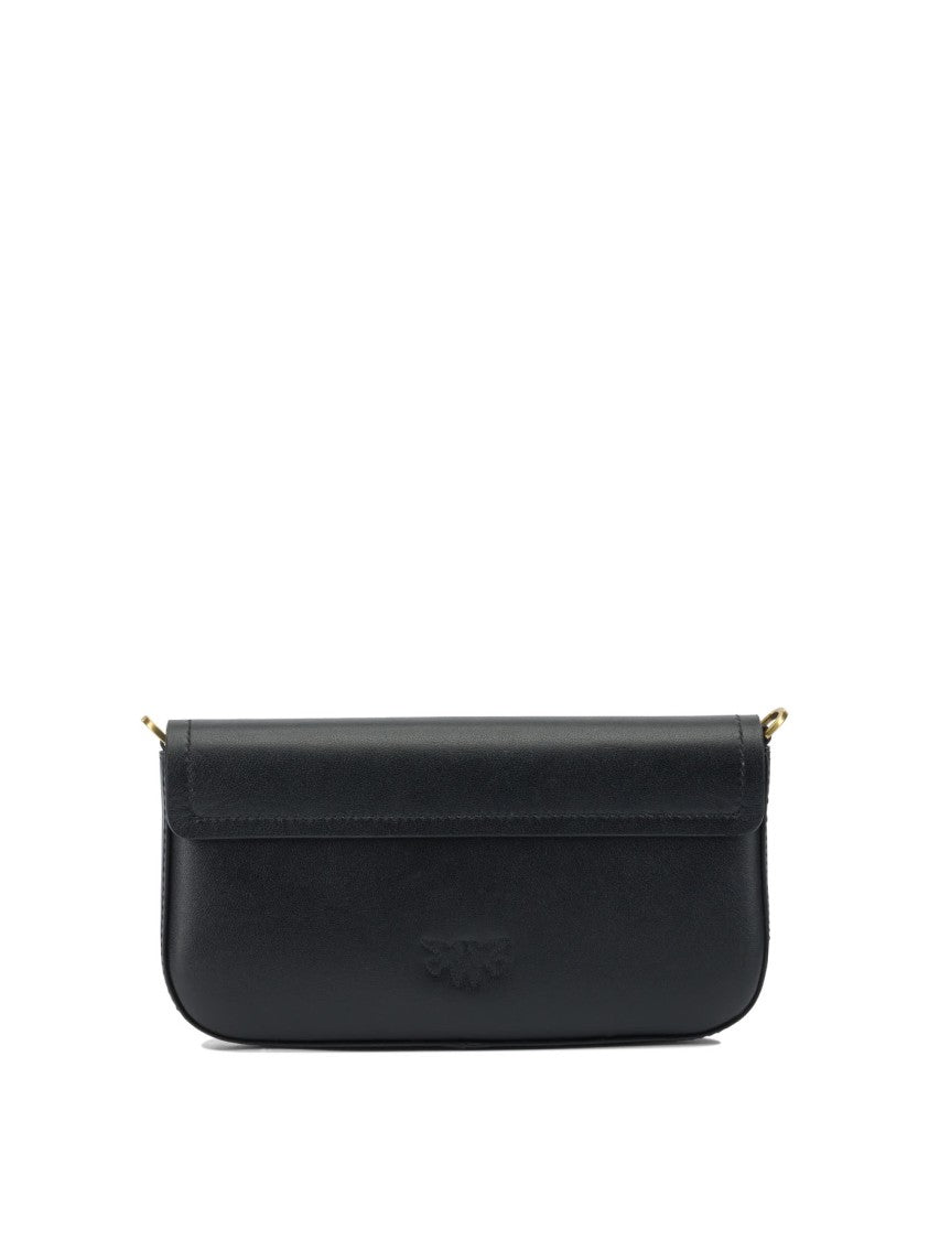 Pinko Leather Crossbody Bag