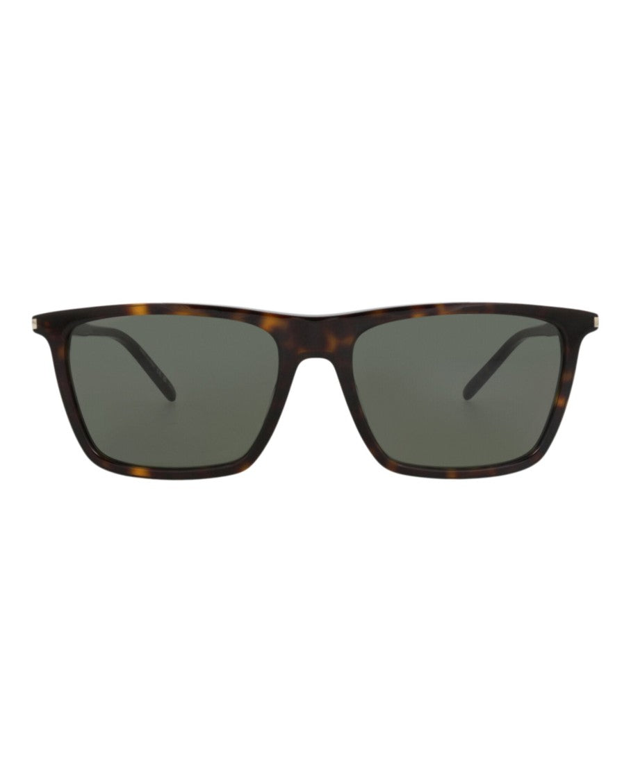 Saint Laurent Square-Frame Recycled Acetate Sunglasses