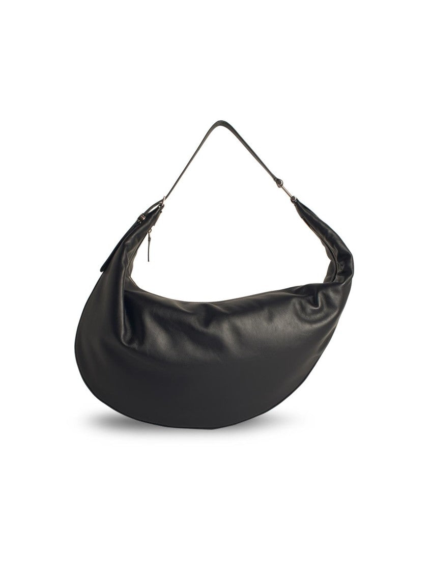 Marni Dot' Medium Hobo Bag In Black Leather
