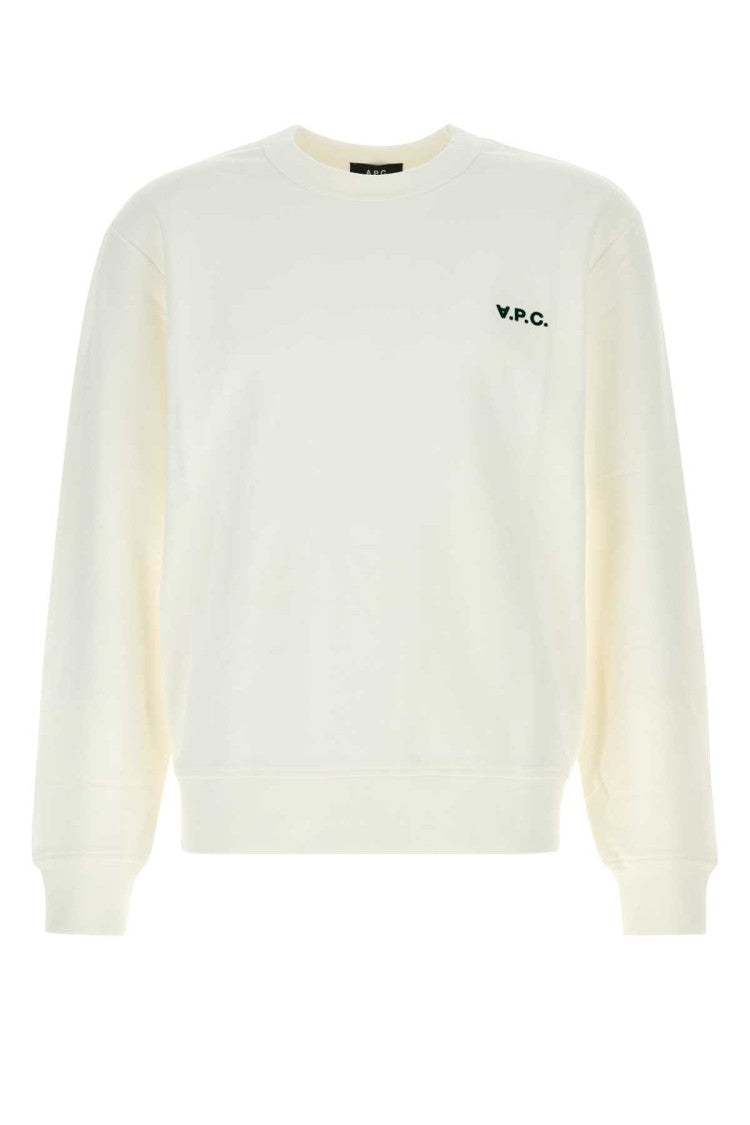 A.P.C. White Cotton T-Shirt